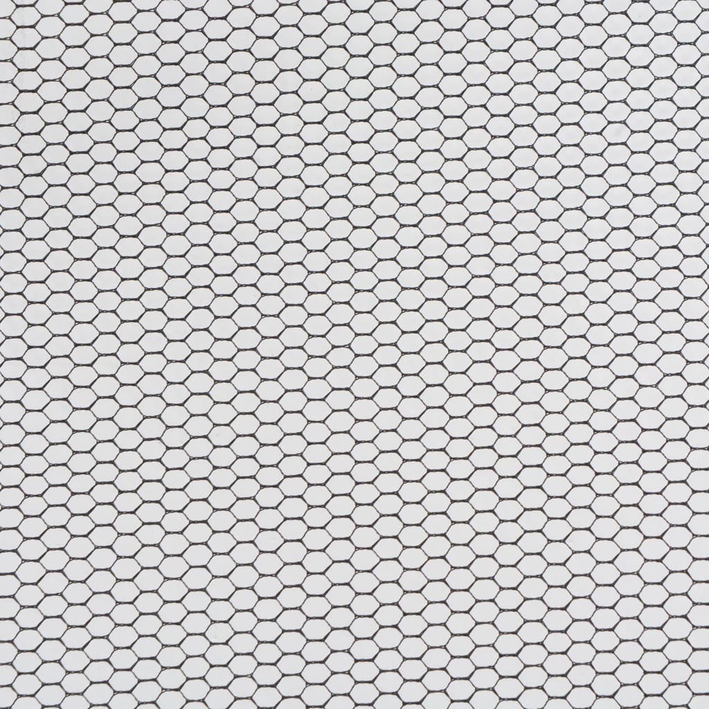 accroche velcro Paroi de tente de réception blanc et noir 2 pcs 